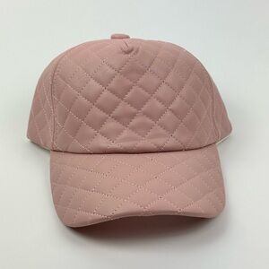 Quilted Adjustable Baseball Cap